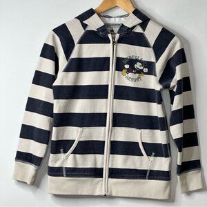 Disney Parks Mickey Mouse Disneyland Resorts Zip Jacket Hoodie SZ Youth L